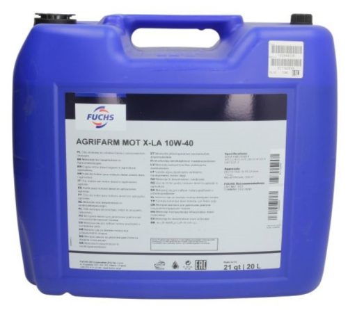 FUCHS AGRIFARM MOT X-LA SAE 10W40 20L