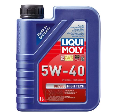 Liqui Moly Diesel High Tech 5W-40 motorolaj 1l