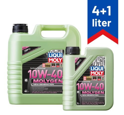 Liqui Moly Molygen New Generation 10W-40 spec. motorolaj 4+1l
