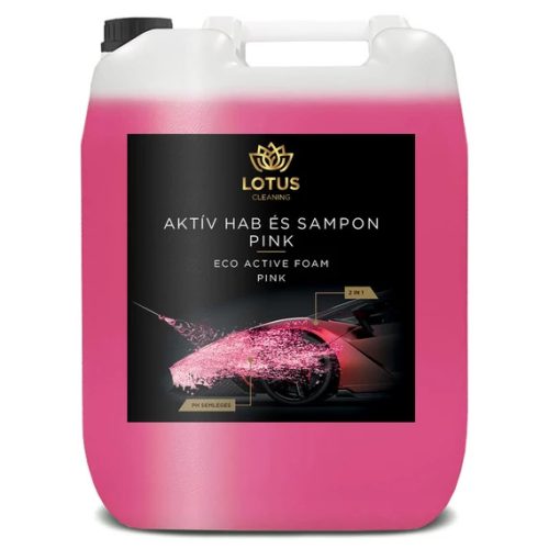 Lotus Cleaning Aktív hab és sampon pink 20l