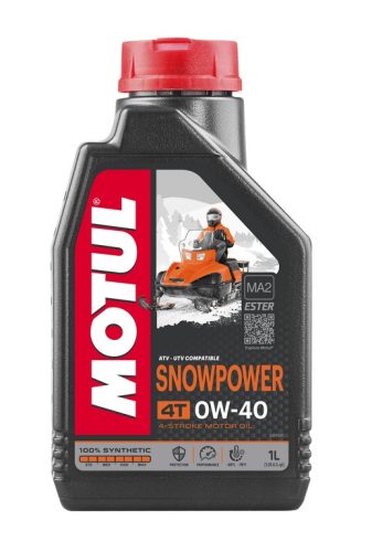 MOTUL Snowpower 4T 0W40 1L (hószánolaj -60C)