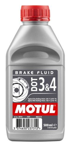 MOTUL DOT 3 & 4 BRAKE FLUID 0,5L (fékfolyadék)