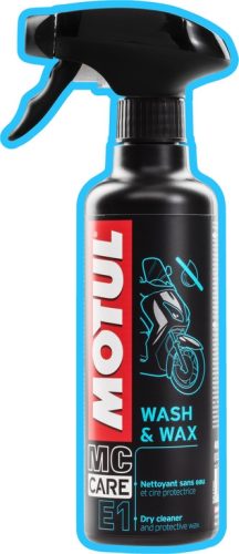 MOTUL WASH & WAX E1 400ml (száraz tisztító)