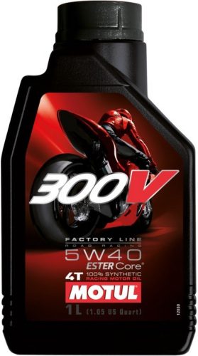 MOTUL 300V 4T FACTORY LINE ROAD RACING 5W40 1L