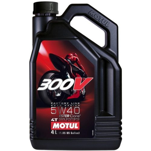 MOTUL 300V 4T FACTORY LINE ROAD RACING 5W40 4L