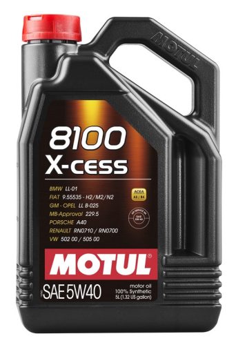 MOTUL 8100 X-cess 5W40 4L