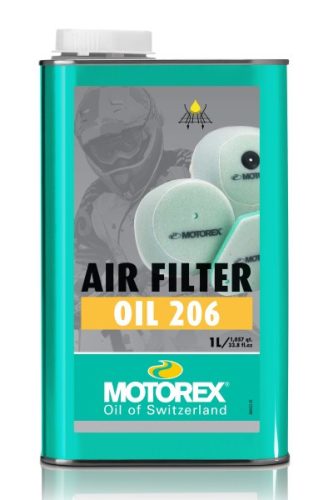 MOTOREX Air Filter Oil 206 1L  (levegőszűrő olaj)