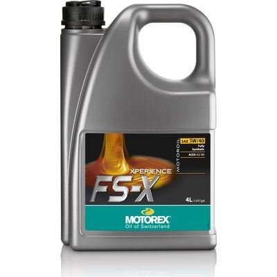 MOTOREX XPERIENCE FS-X C3 5W40 4L (BMW,MB,VW,Ford,Porsche,Fiat,Renault)