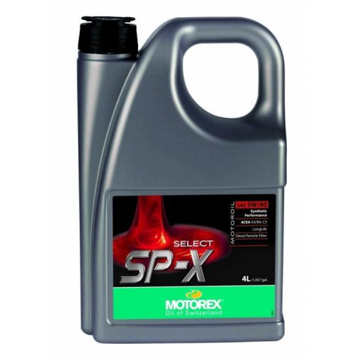 MOTOREX SELECT SP-X 5W40 4L (C3,BMW,MB,VW,Ford,Fiat,Renault,Porsche)