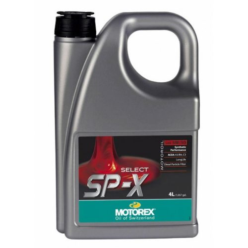 MOTOREX SELECT SP-X 5W30 4L (C3, BMW, MB, VW, Porshce, Fiat)