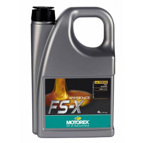 MOTOREX XPERIENCE FS-X 10W60 4L (BMW,MB,VW,Porsche,Renault,Fiat)