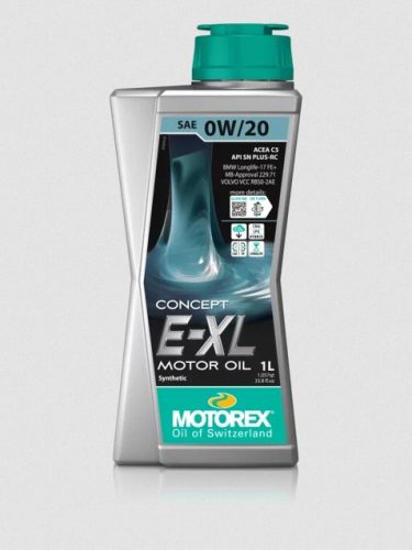 MOTOREX CONCEPT E-XL 0W20 1L  (VW,BMW,MB,Volvo,Fiat,Ford,PSA)
