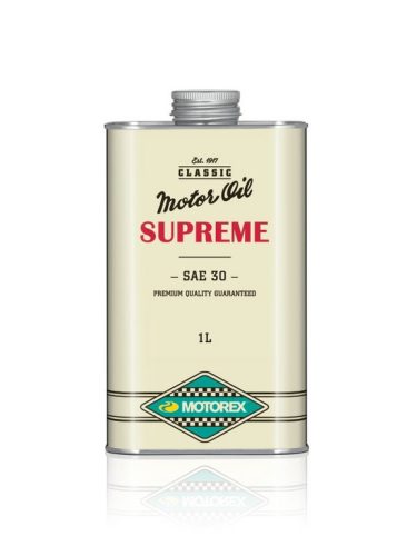 MOTOREX Supreme SAE 30 1L (oldtimer olaj)