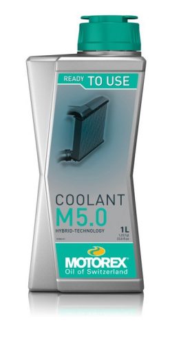 MOTOREX Coolant M5.0 1L (felhasználásra kész fagyálló "kék")