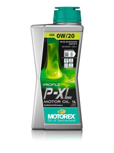 MOTOREX PROFILE P-XL 0W20 1L (GM, Ilsac,SN+)